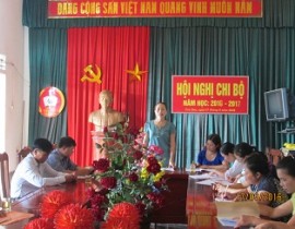 Đảng viên tham luận tích cực tại HN Chi bộ